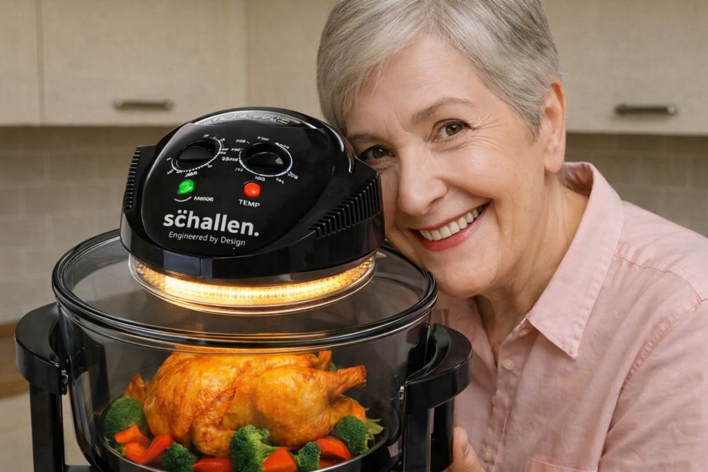 Woman with Schallen combi